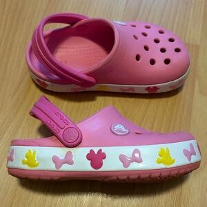 Crocs Disney Theme Minnie Mouse Light-Up Clog, Size 8 Toddler